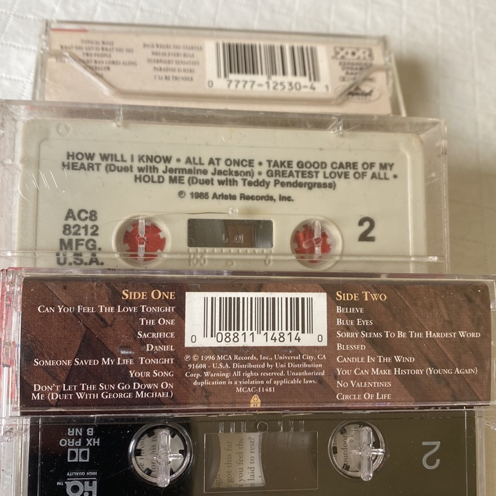 18 Vintage Music Cassettes - Picture 14 of 16
